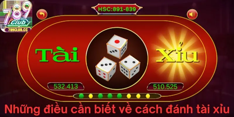 Những điều cần biết về cách đánh tài xỉu online